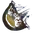 A spinning globe
